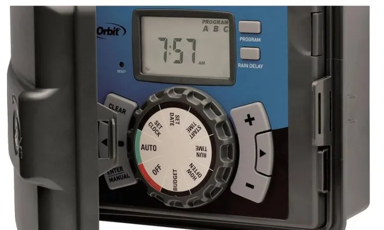 Shut off sprinkler system timer