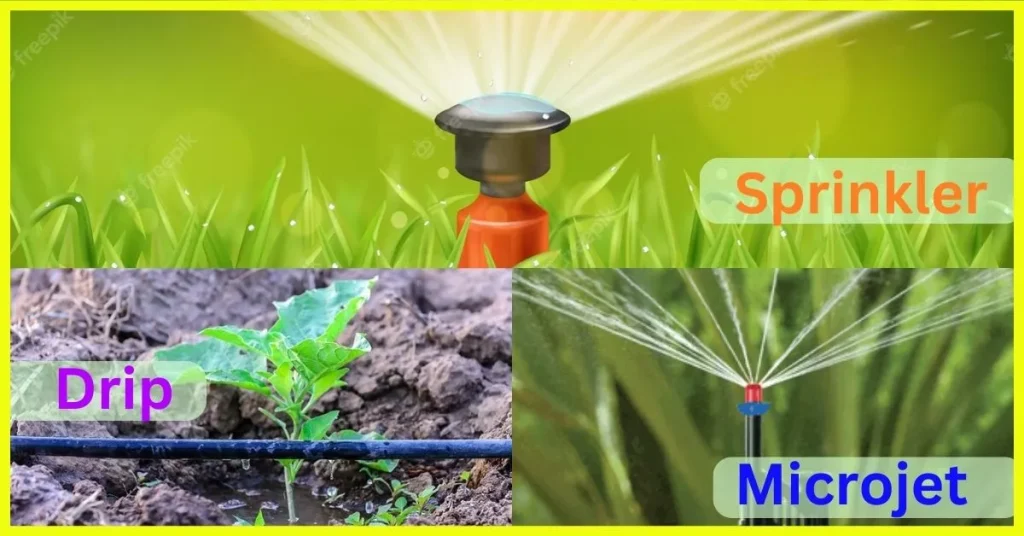 Microjet Irrigation Systems for Precision Farm types of microjet irrigation systems