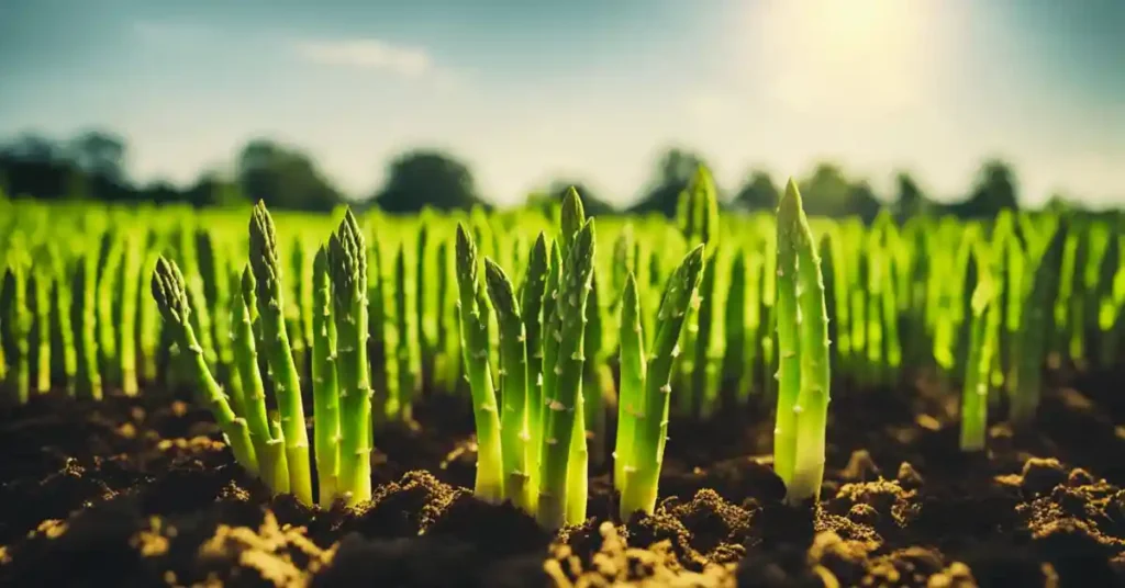 Asparagus Growth in Texas