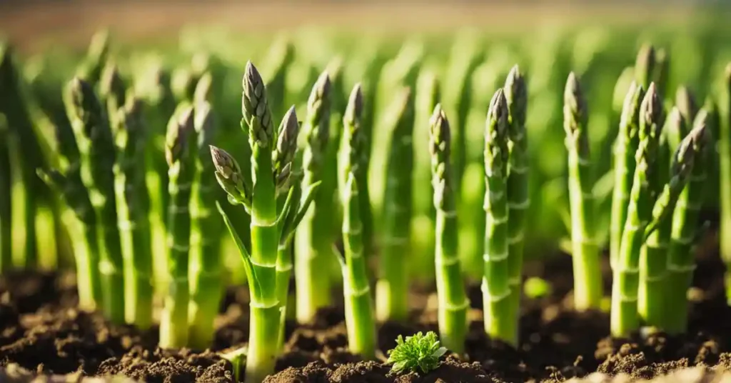 Asparagus crop thrive in a range of climatic.