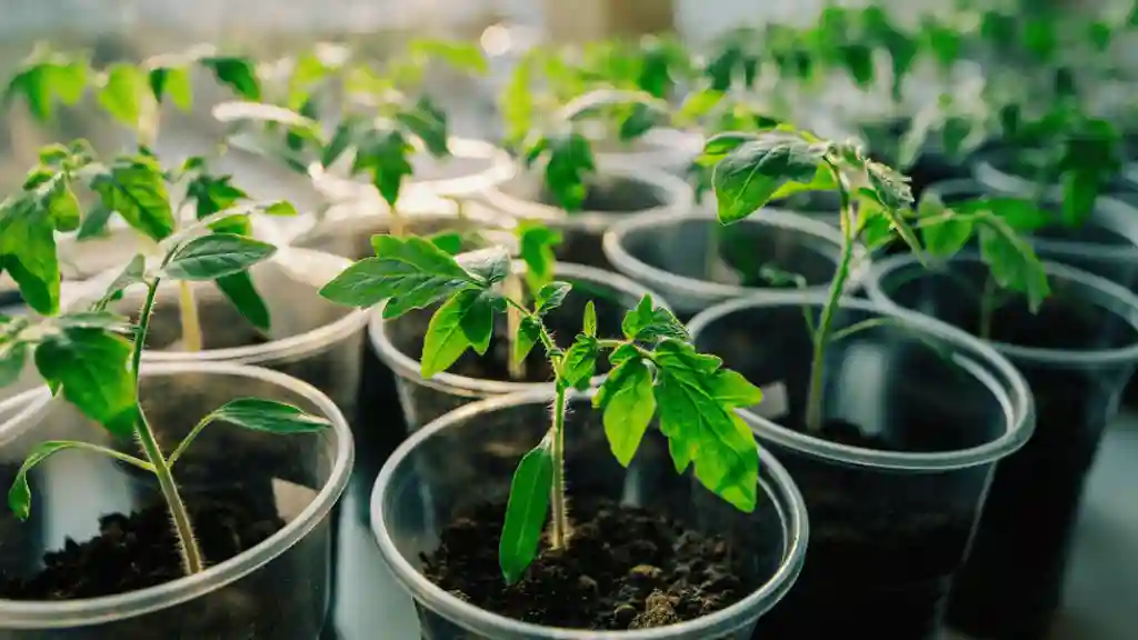 Starting seeds indoors