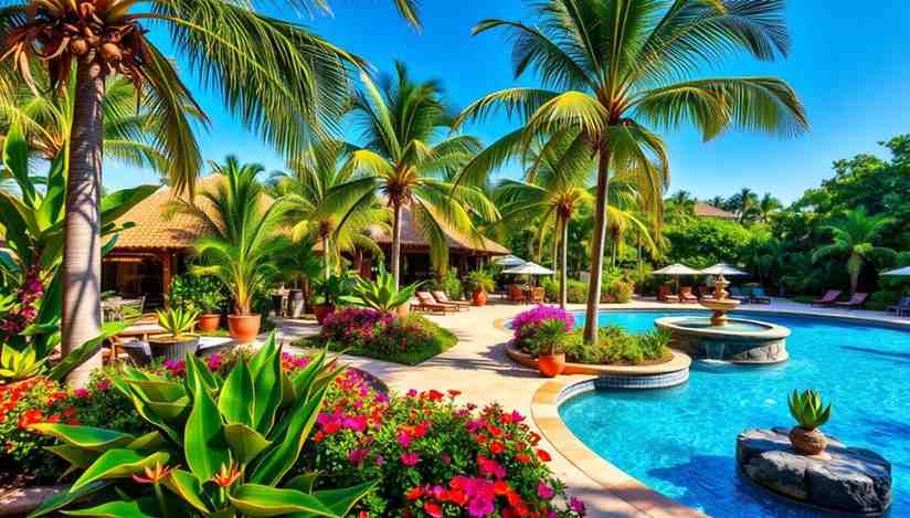 Australia featuring vibrant palm trees