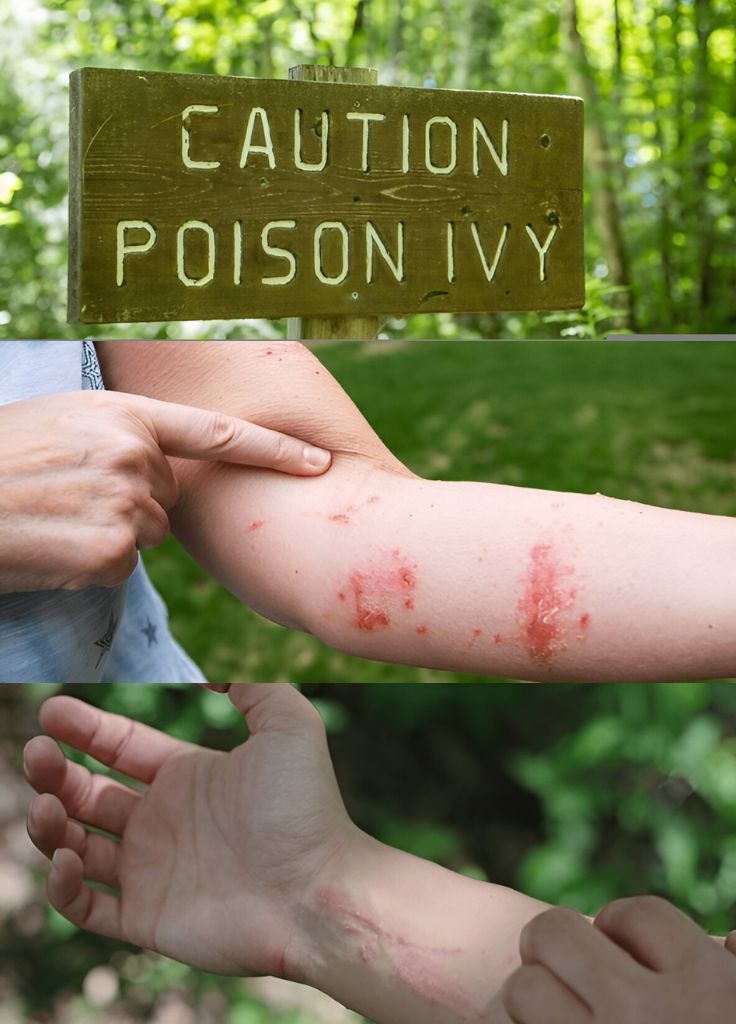 Rashes and reaction caused by poison ivy Rashes and reaction caused by poison ivy