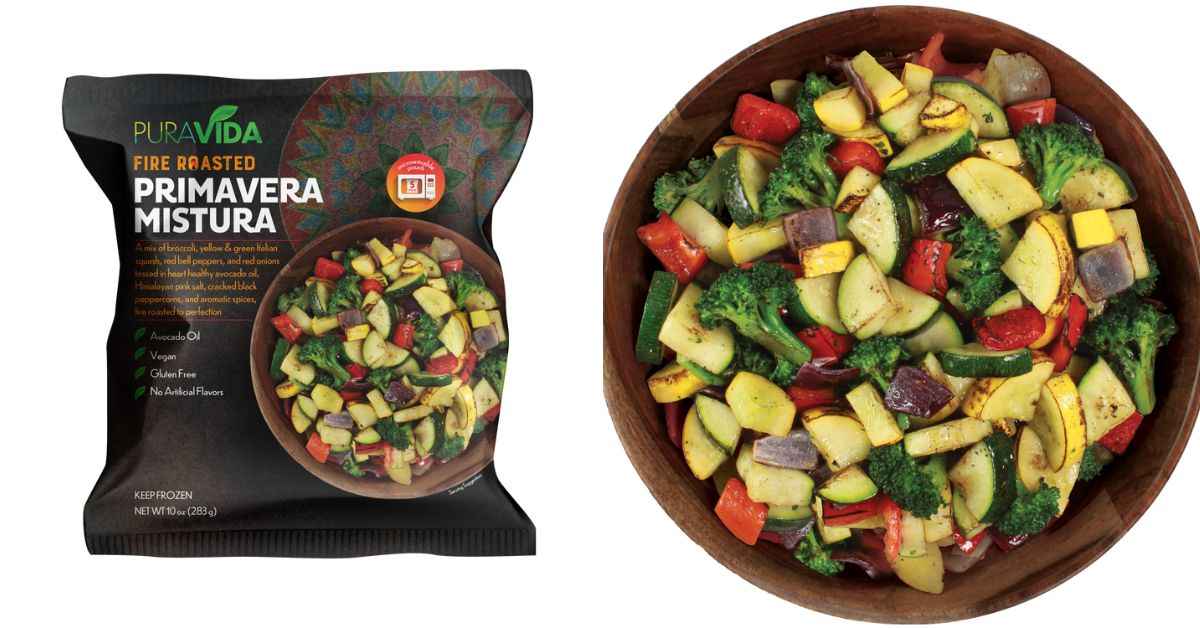 Pura Vida frozen vegetables