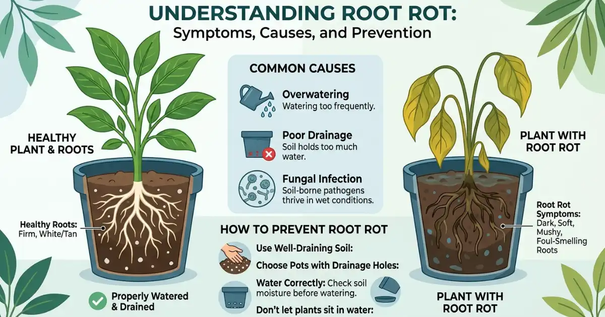 Understanding root rot, it's causes, symptoms and preventive measures