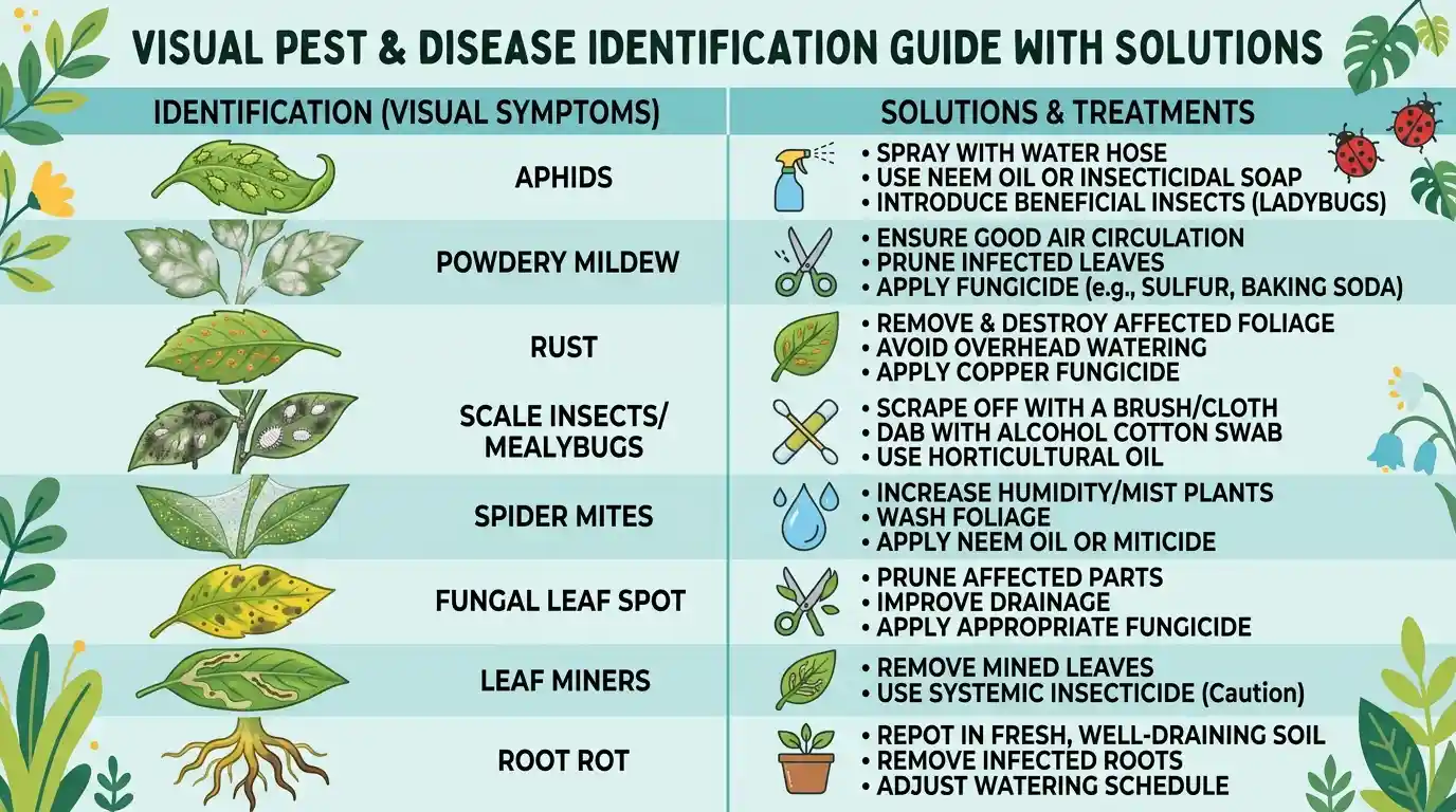 Pest and disease identification